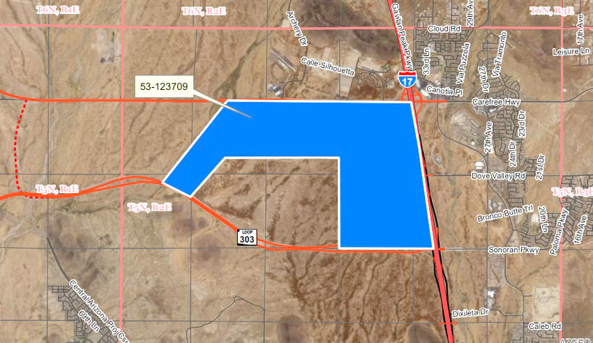 Mack Real Estate Group submitted the winning bid May 29 to acquire north Phoenix land near Taiwan Semiconductor Manufacturing Co.&rsquo;s Arizona facility at Interstate 17 and Loop 303.