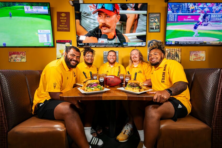 More than 85 Arizona State University football players will be at the Cold Beers and Cheeseburgers Chase Field location during the Diamondback&rsquo;s game June 5. Fans are invited to meet the players.