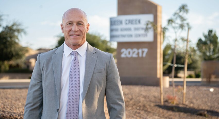 Queen Creek Unified School District Superintendent Perry Berry is the Queen Creek Hometown Hero for October.