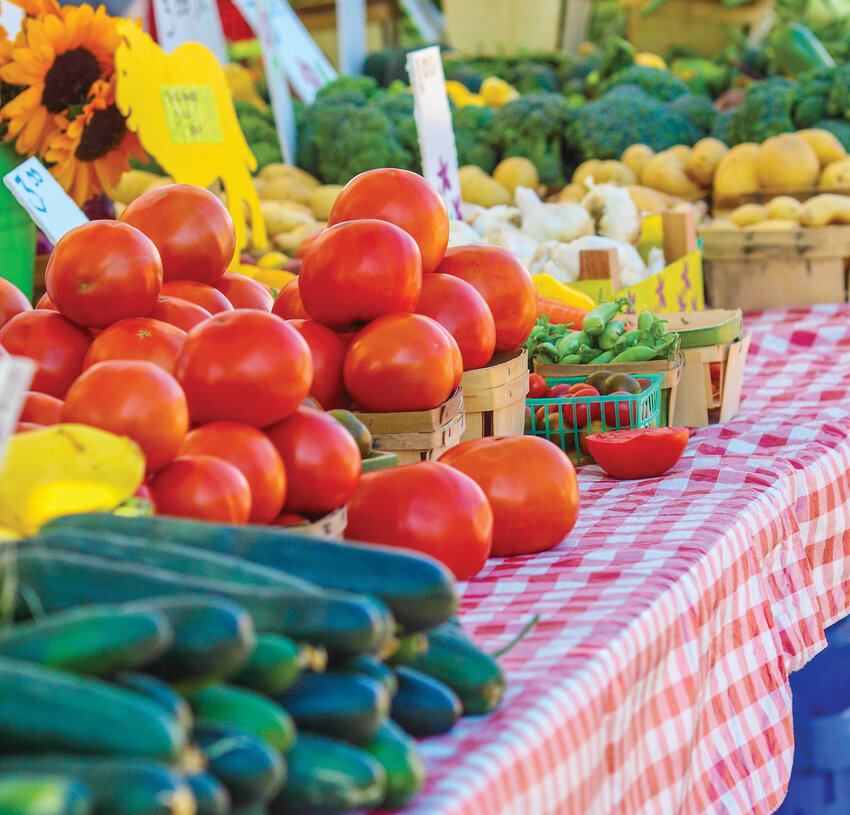 The market will be open 10 a.m.-1 p.m. on Sundays through Sept. 8.