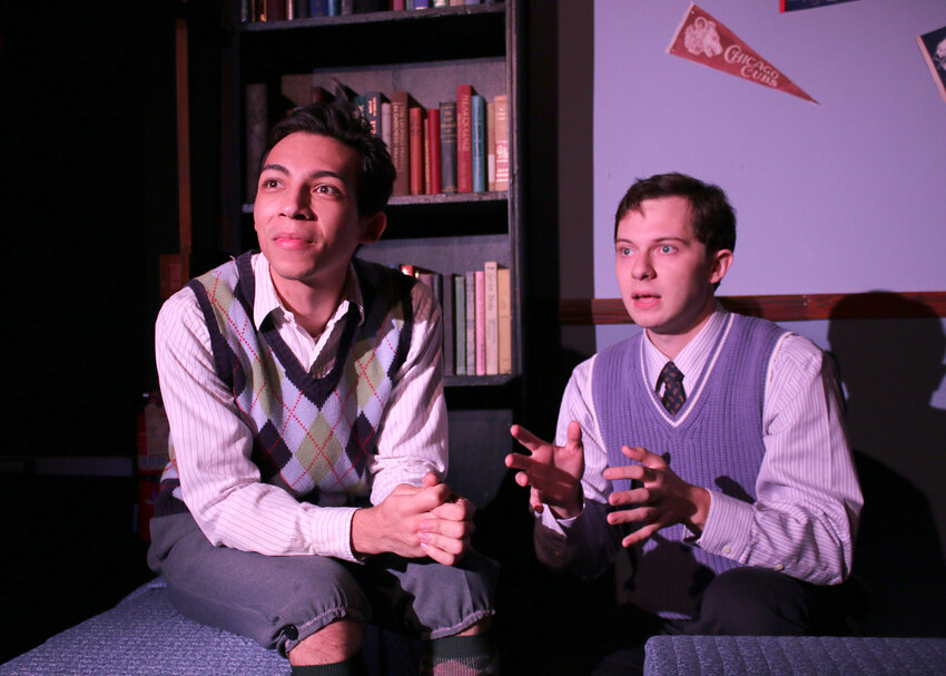 From left, Elias Matthews and Michael McGraw perform in “Brighton Beach Memoirs” at Fountain Hills Theater.