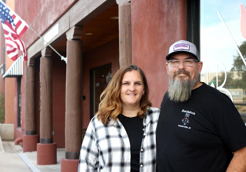 Eric and Mary Batchelor are preparing for their Oktoberfest in the Hills event featuring homemade schnitzel, brats, bier stein-holding competition and more Saturday, Sept. 21.