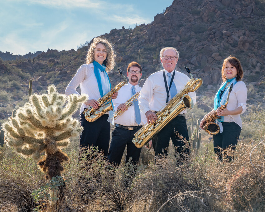 The Fountain Hills Saxophone Quartet will perform a free concert at the Desert Hills Presbyterian Church Sept.22