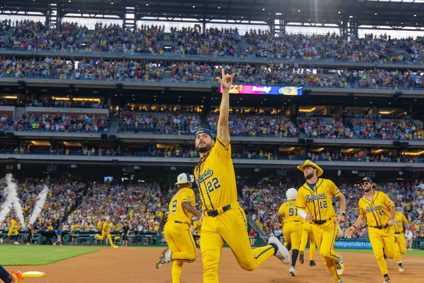 Austin Krzeminski played four years of Minor League Baseball and finds himself today playing in sold-out Major League Baseball stadiums with the Savannah Bananas.