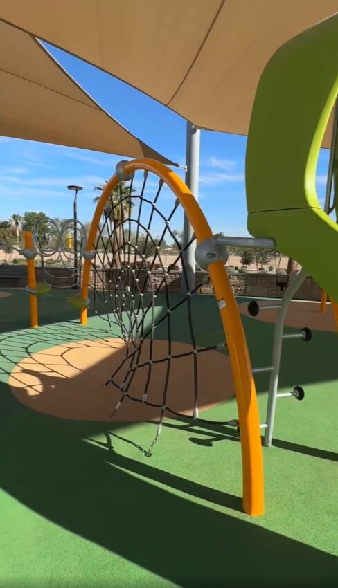 Litchfield Square's aviation-themed playground opens on Monday, Feb. 24.