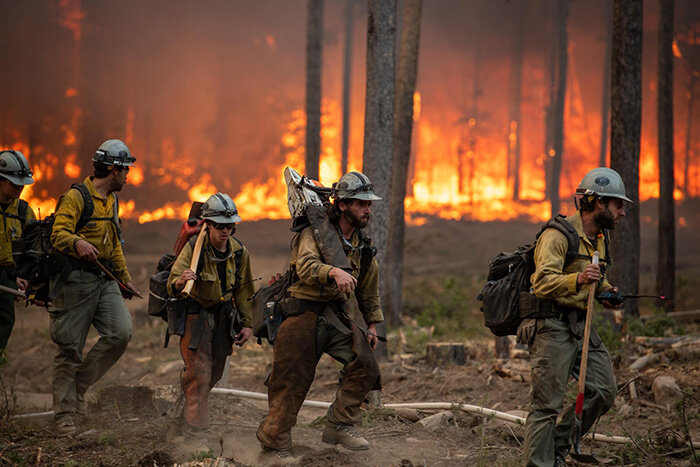 A scene from &quot;Prisoners of Fire: The Dude Fire Story.&rdquo;