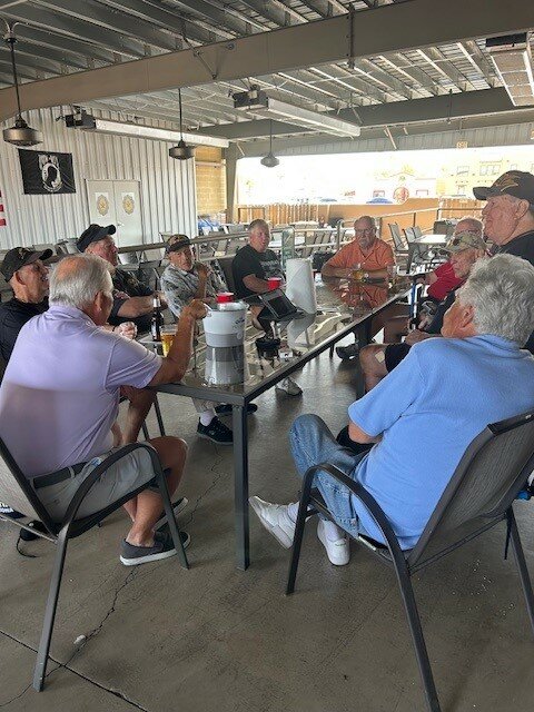 A group of Vietnam Veterans gathered on Vietnam Veterans Day, Saturday, March 29, to reminisce at the American Legion Post 58. Most were under 20 years old when they served 55 years ago.