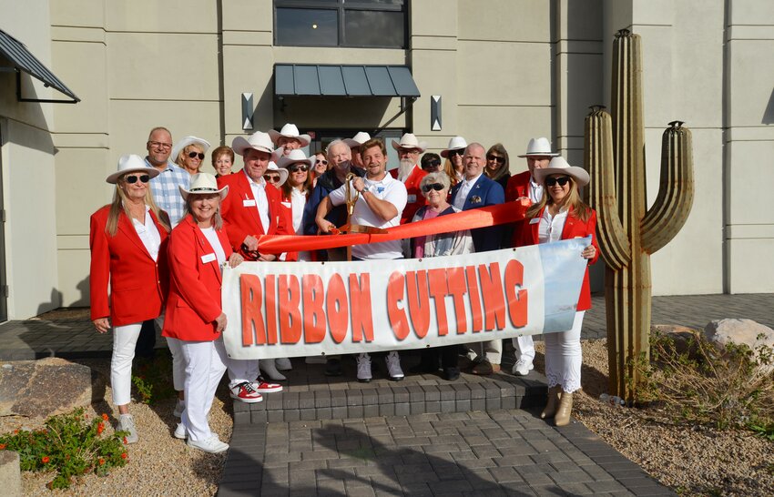 Solmen Restoration, a power washing and sealing company in Fountain Hills, recently celebrated a ribbon cutting ceremony with friends and members of the Fountain Hills Chamber of Commerce. For more information about Solmen Restoration, visit solmenrestoration.com or call 248-978-3999.
