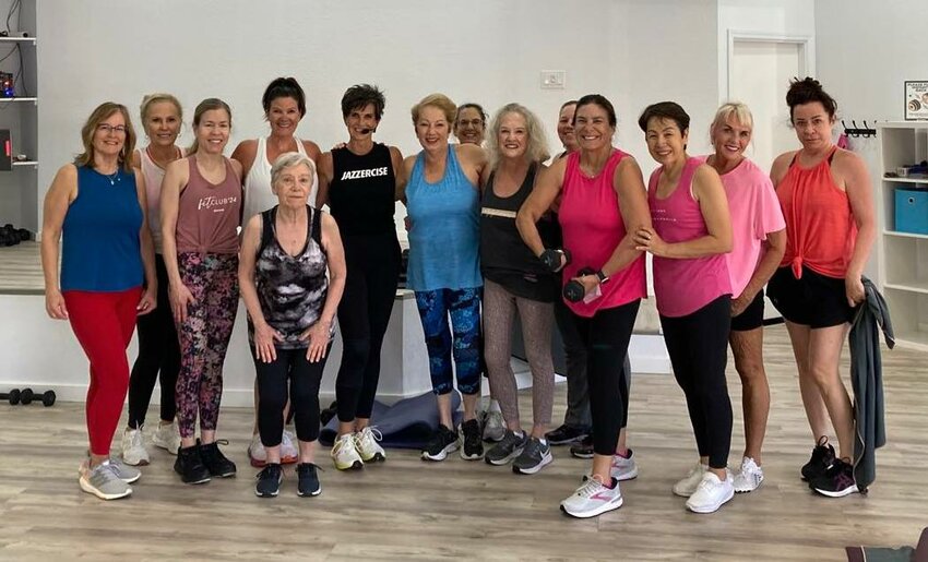The first Vital Sculpt HIIT class at Jazzercise in Fountain Hills. Jazzercise recently introduced a class for women navigating the perimenopausal to post-menopausal stages.