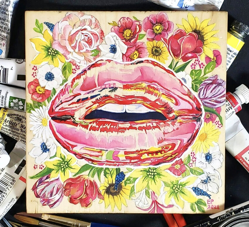 Esmeralda Piza&rsquo;s artwork is on display at On The Edge Gallery in Scottsdale.