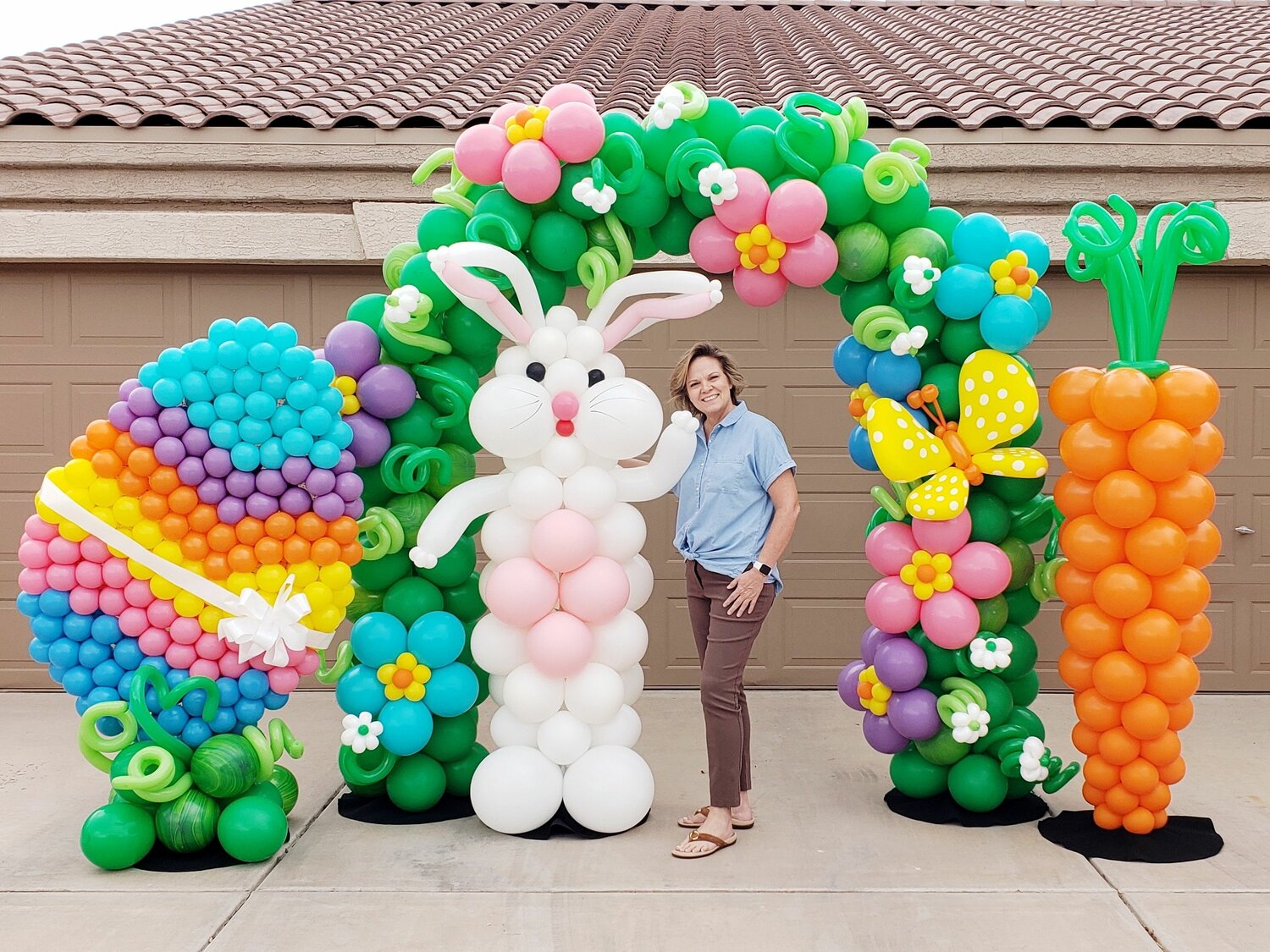 Brenda Hatch is donating her time and talents as a balloon artist. She started Balloon Happy AZ in Mesa in 2012.