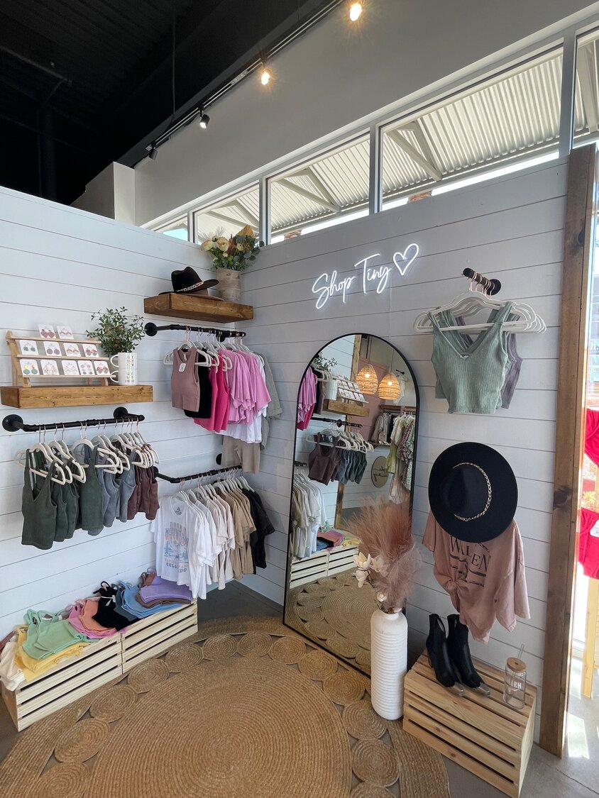 Sophie May Boutique encourages customers to "shop tiny."
