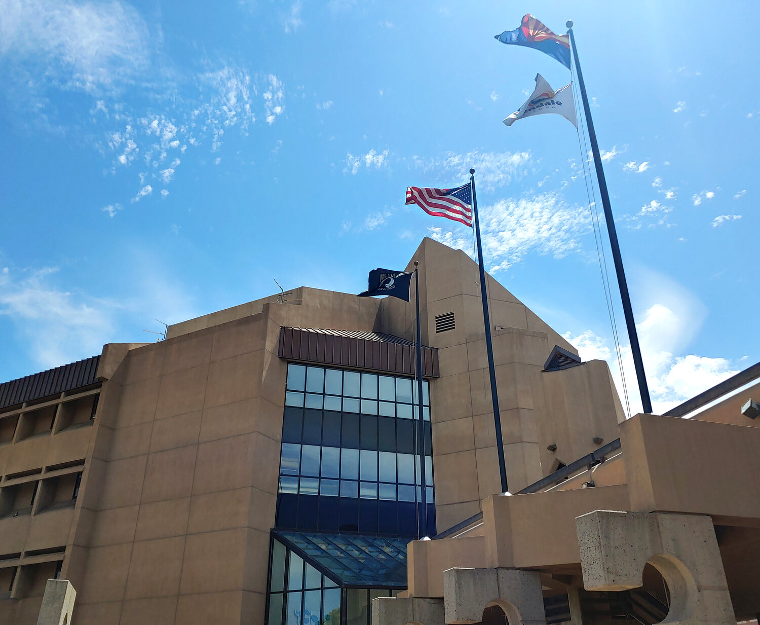 A look at Glendale City Hall, now undergoing renovations