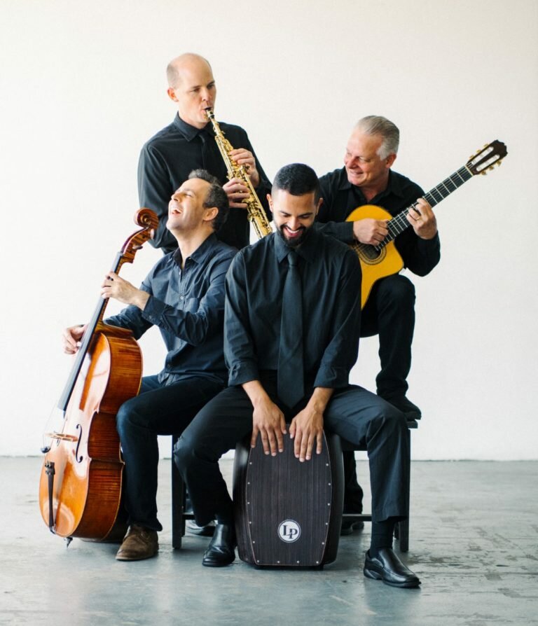 Quarteto Nuevo performs 7 p.m. Friday, March 8, 2024.