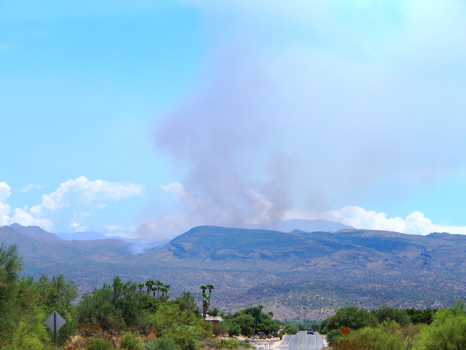 Fire near RV likely lightning caused - Fountain Hills Times