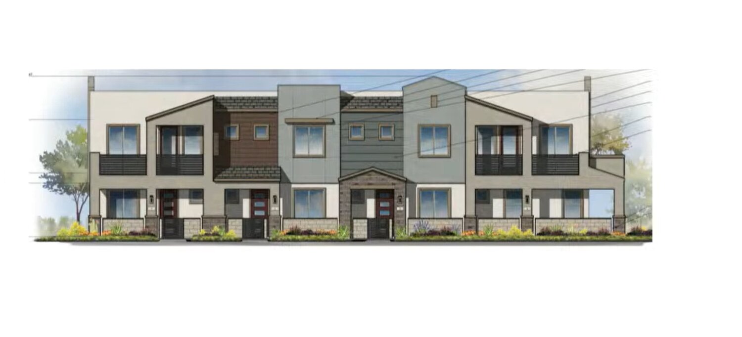 Las Brisas Corner Townhome Concept Greenlit By City Council - Goodyear ...