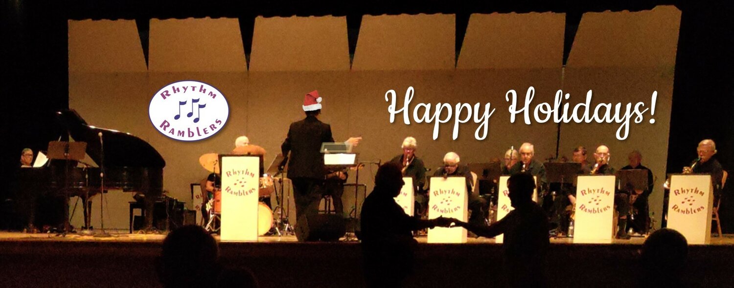 The Rhythm Ramblers give Christmas the big band treatment at the Sundial Auditorium.