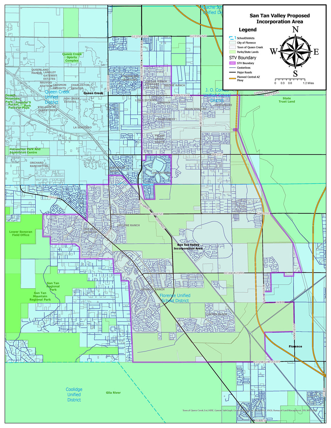 Queen Creek bolsters San Tan Valley’s incorporation efforts - Daily ...