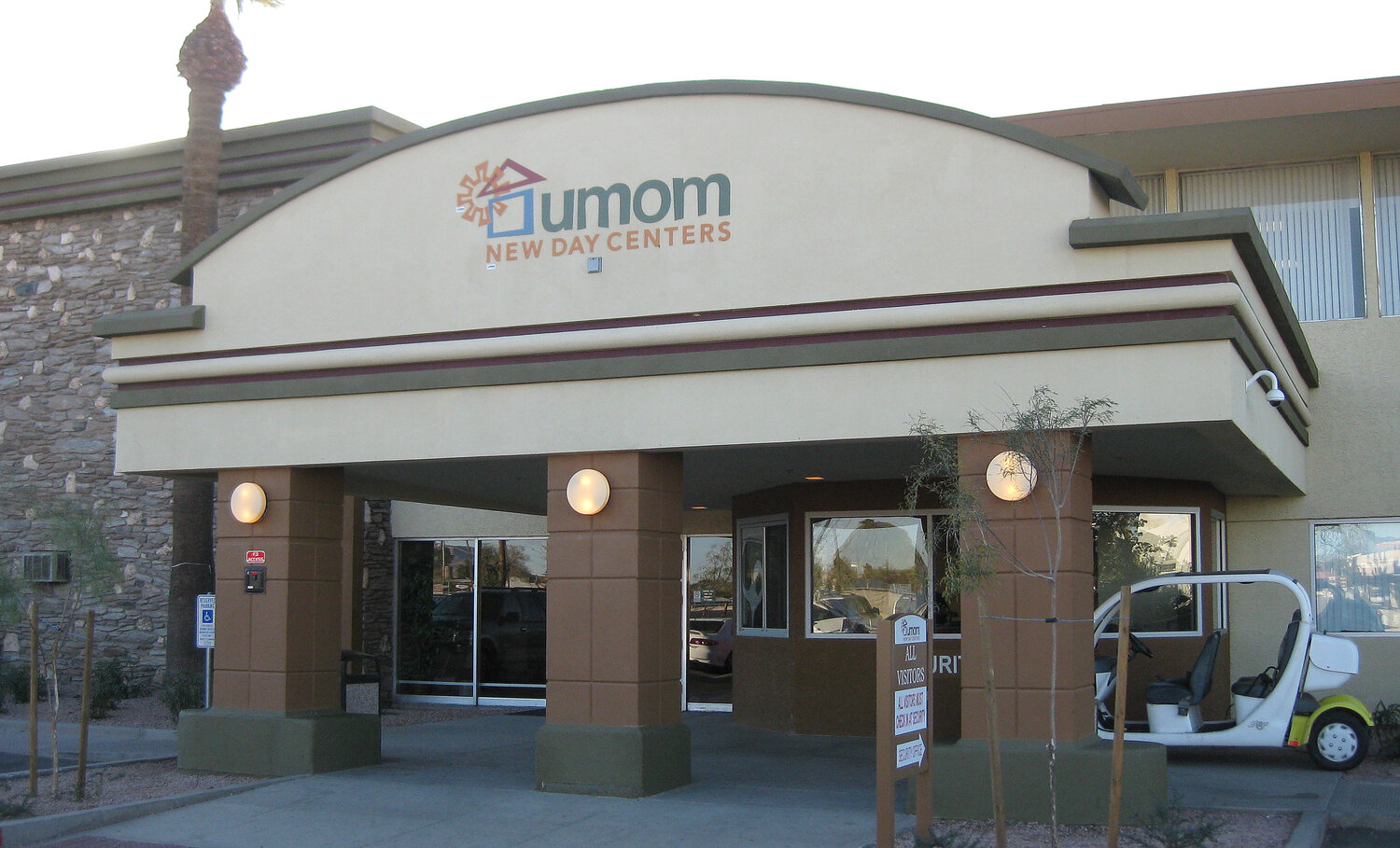 UMOM New Day Centers is located at 3333 E. Van Buren St., in Phoenix.