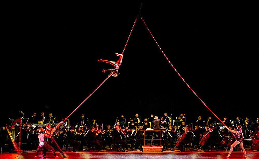New Year’s Eve with Troupe Vertigo, a Cirque Spectacular, on Dec. 31 at Symphony Hall in Phoenix is just one of the Phoenix Symphony’s upcoming holiday shows.