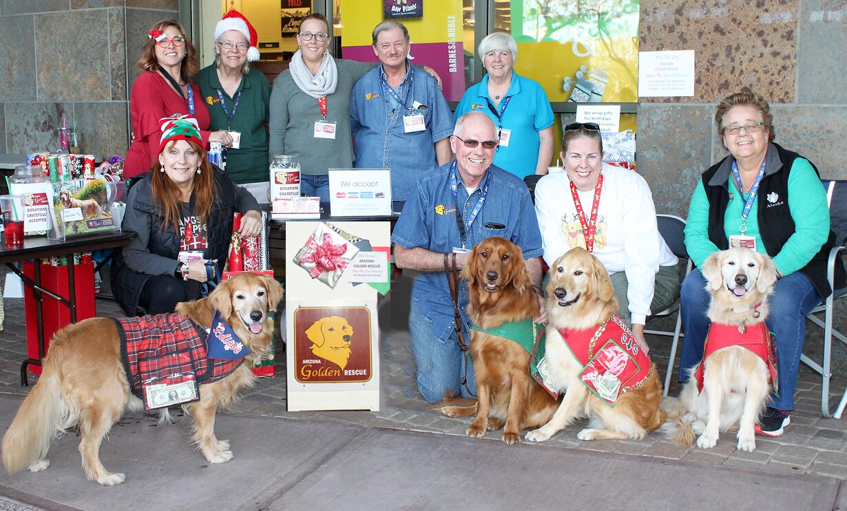 Arizona Golden Rescue has been in existence since 2009 and has rescued more than 1,300 dogs.
