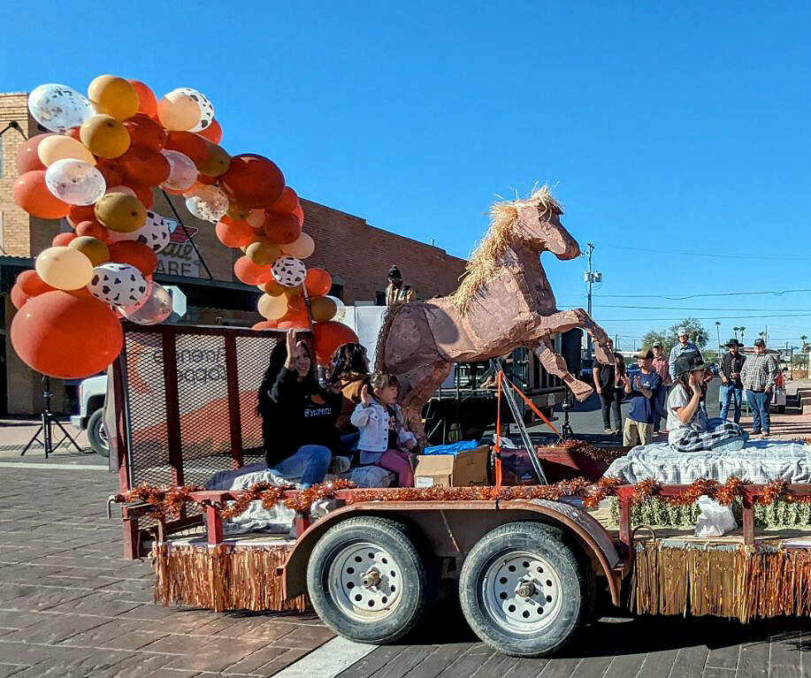 Florence Copper won the Best Commercial float award at the 91st Annual Junior Parada Parade on Nov. 25.