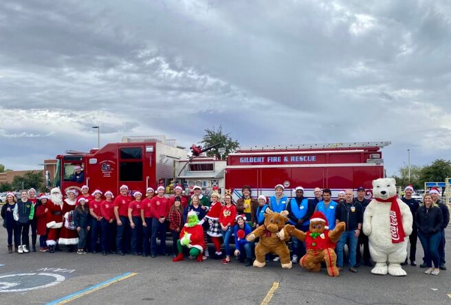 Gilbert Fire & Rescue Department is offering its annual Rides with Santa event Dec. 2.