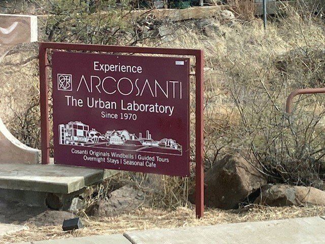 Members of the Lifelong Learning Club of Sun City recently visited Arcosanti.