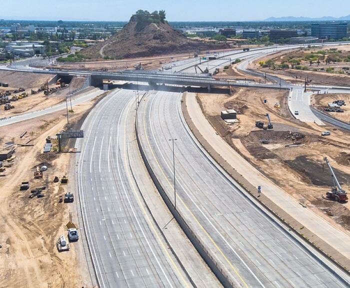 The second of four phases is complete, state transportation officials said.