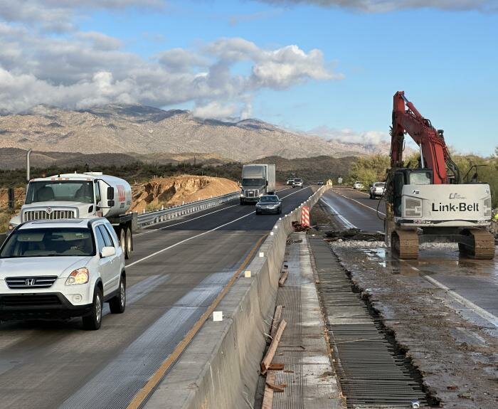 State transportation officials said progress is being made on the I-17 improvement project.