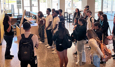 Eastmark High students attended an immersive experience about Mesa’s 2050 General Plan at ASU.