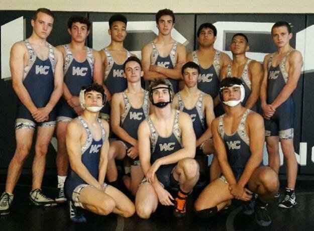 The 2023-24 Willow Canyon boys wrestling team poses for a preseason photo.
