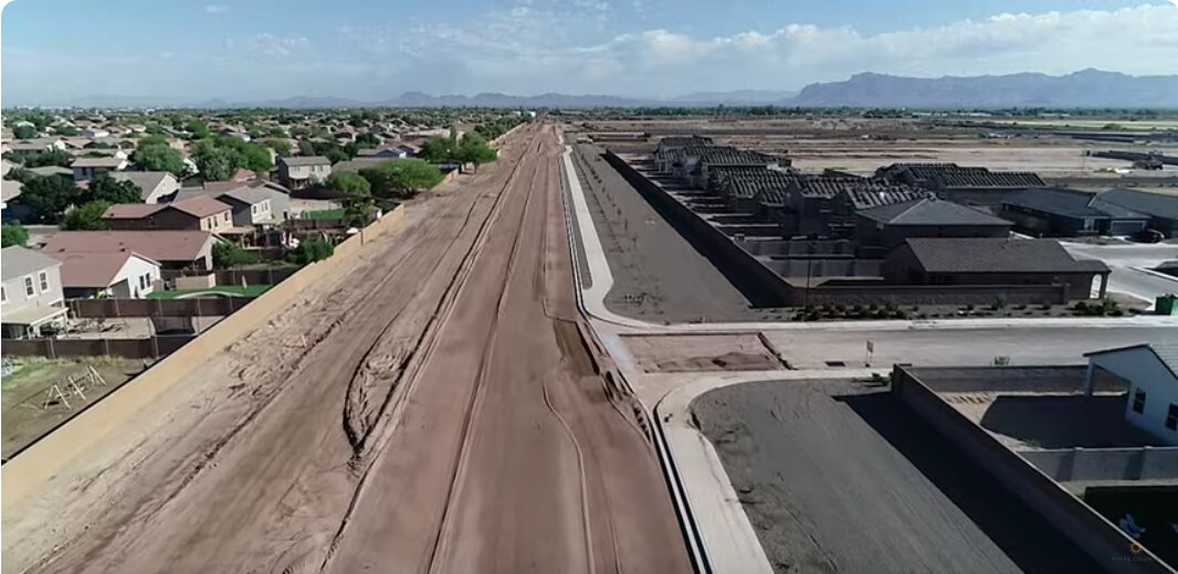 Pinal County Supervisor Goodman tours SRP facilities by helicopter ...