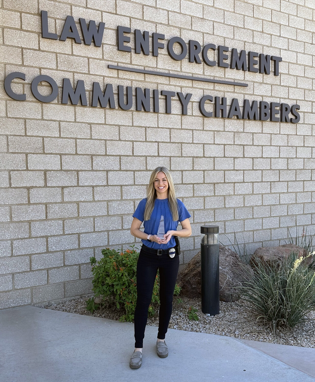 Queen Creek police detective honored - Queen Creek Independent