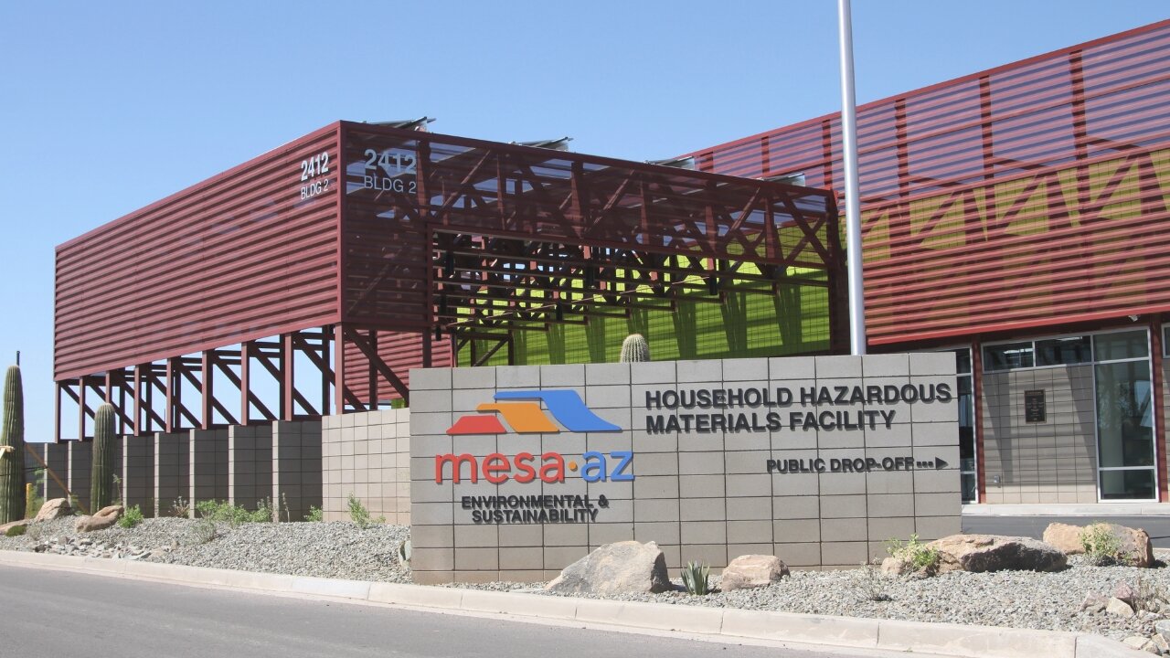 Mesa expands household hazardous materials facility hours - Mesa ...