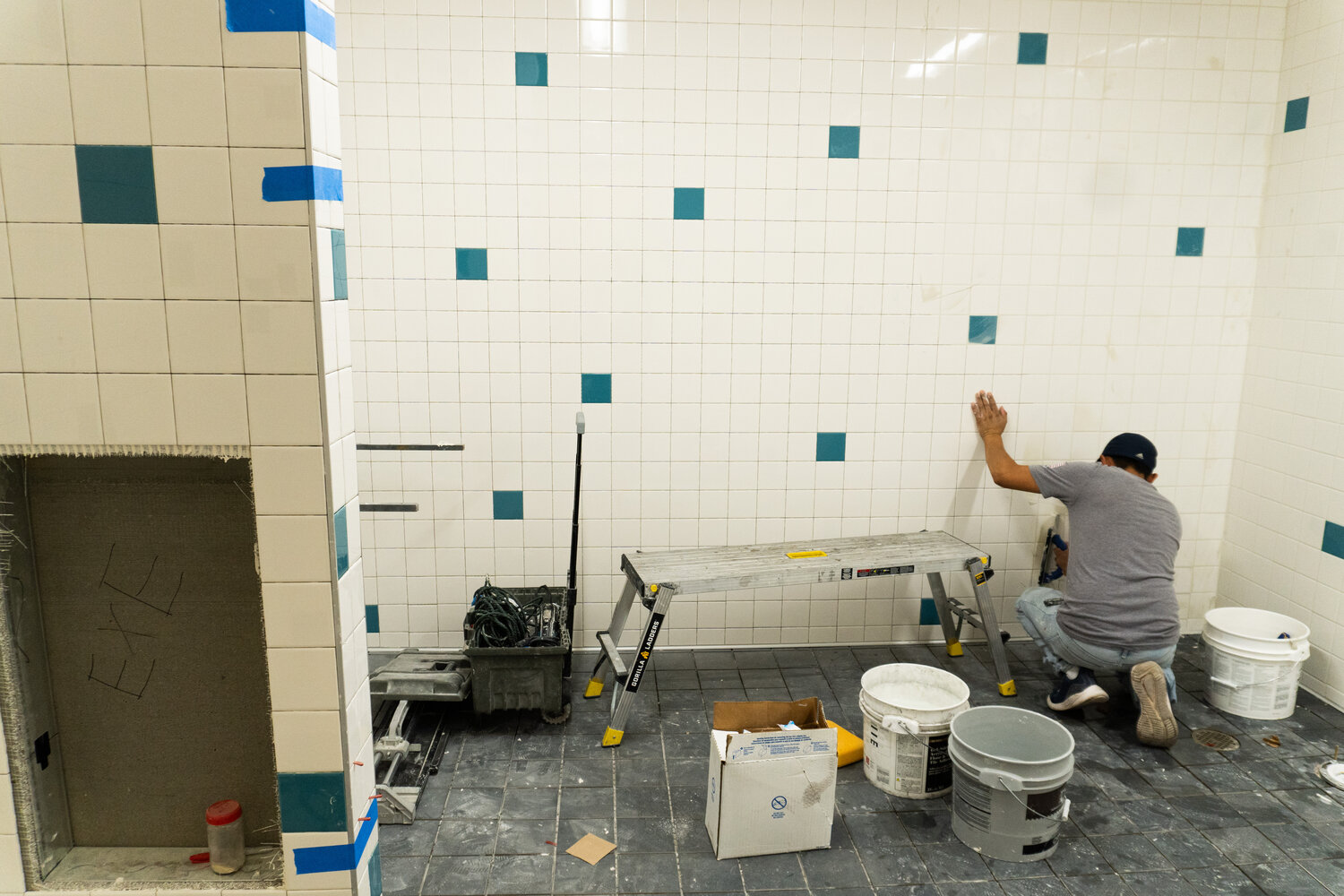 Kyrene de la Mariposa bathroom renovations are underway for the 2024-25 school year.