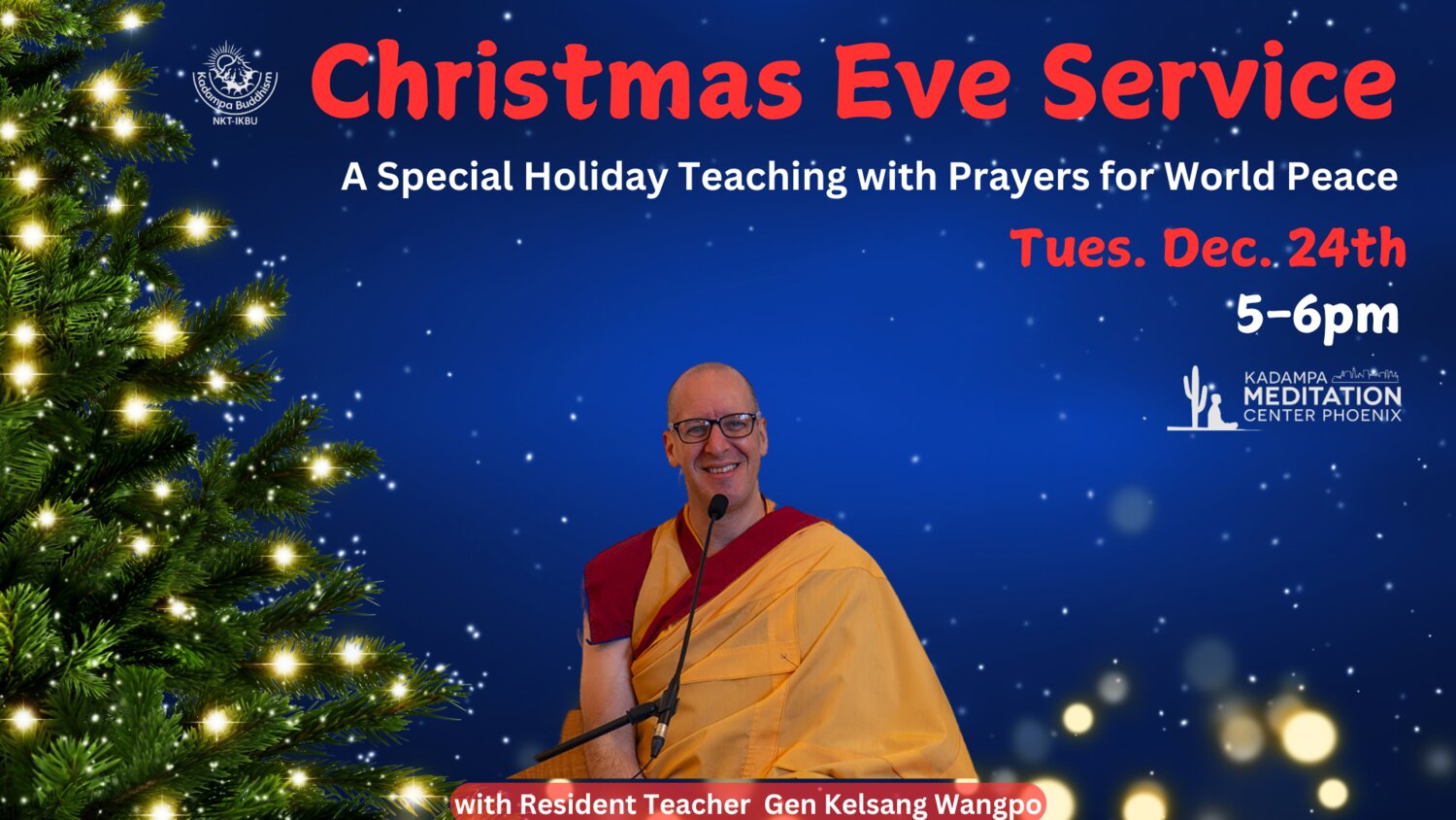 Christmas Eve Service: A Special Holiday Teaching With Prayers For 