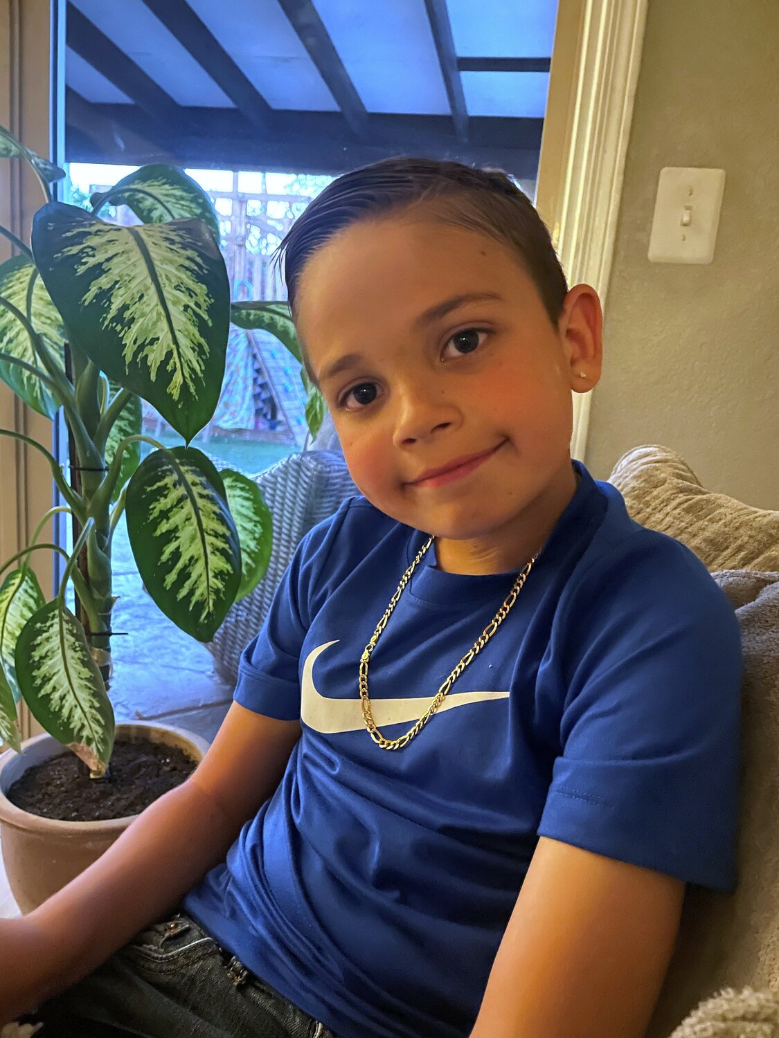 Anthony Paoletti relaxes at home in Glendale.