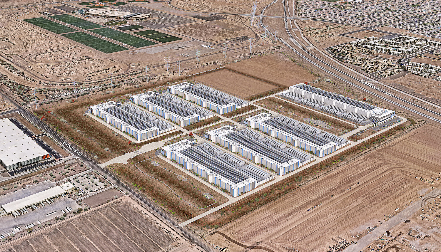 Data center planned on 170 acres in East Valley city - Daily Independent
